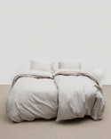 Duvet Cover Strimma - Concrete Grey