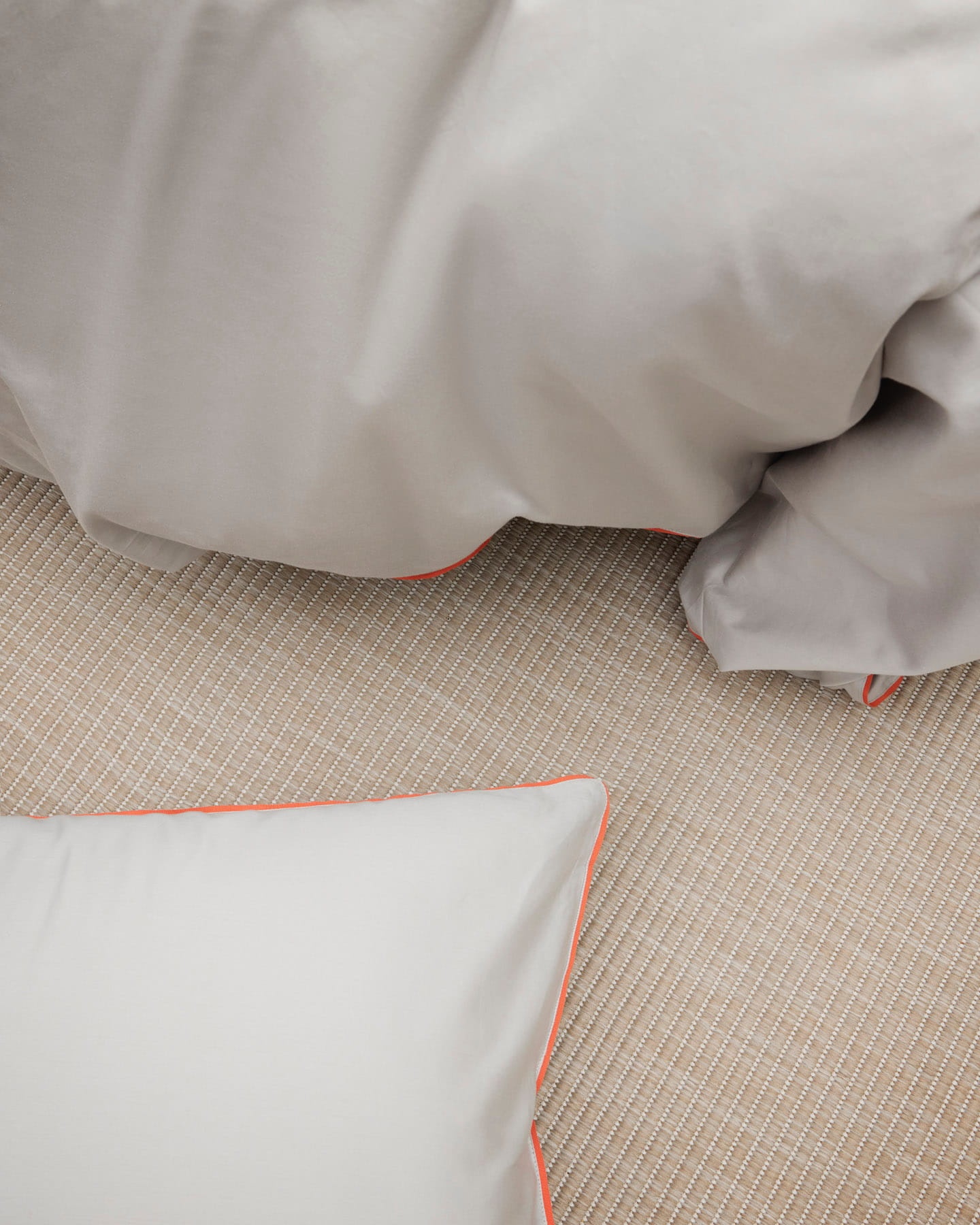 Duvet Cover Strimma - Concrete Grey