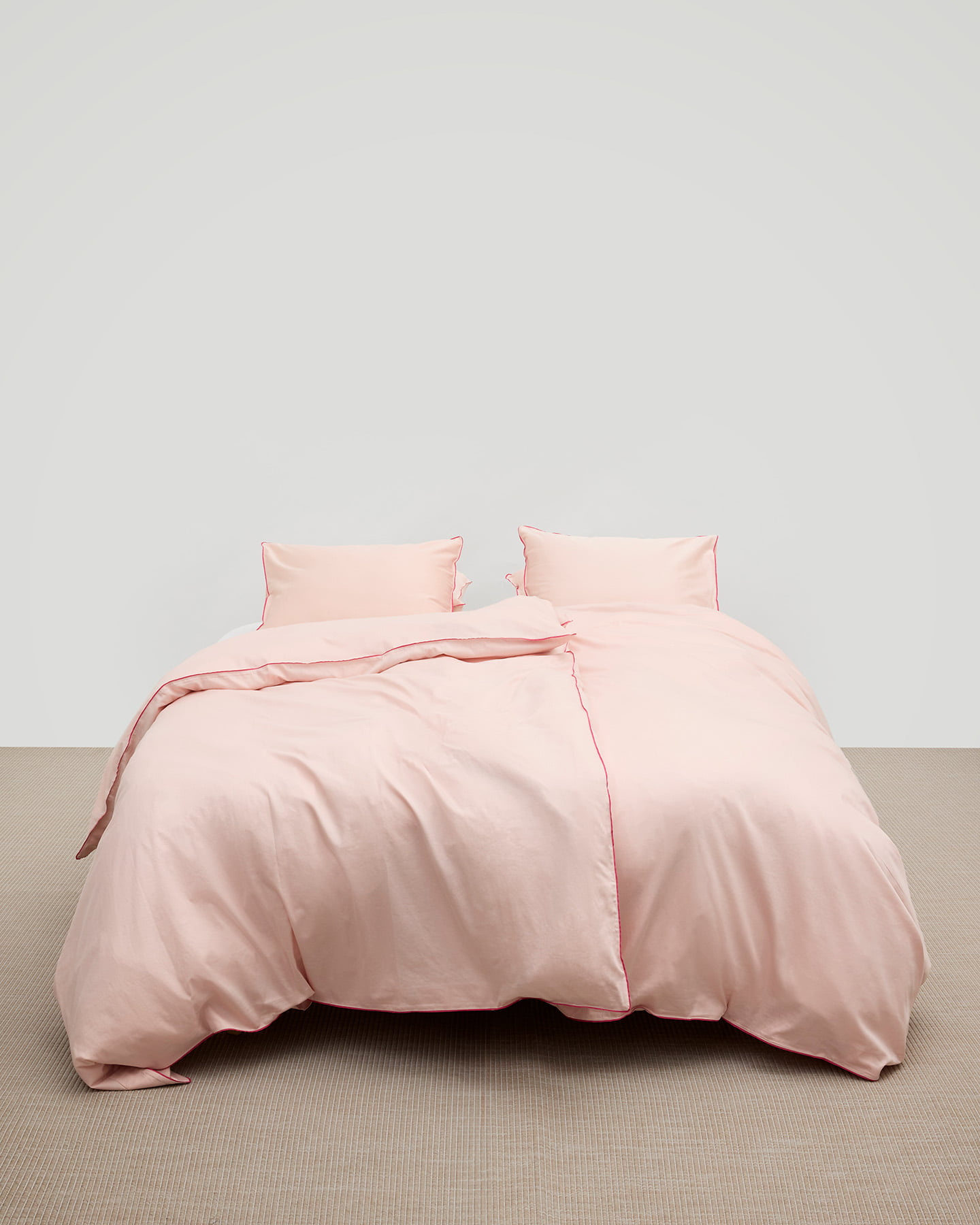 Duvet Cover Strimma - Cherry Blossom Pink