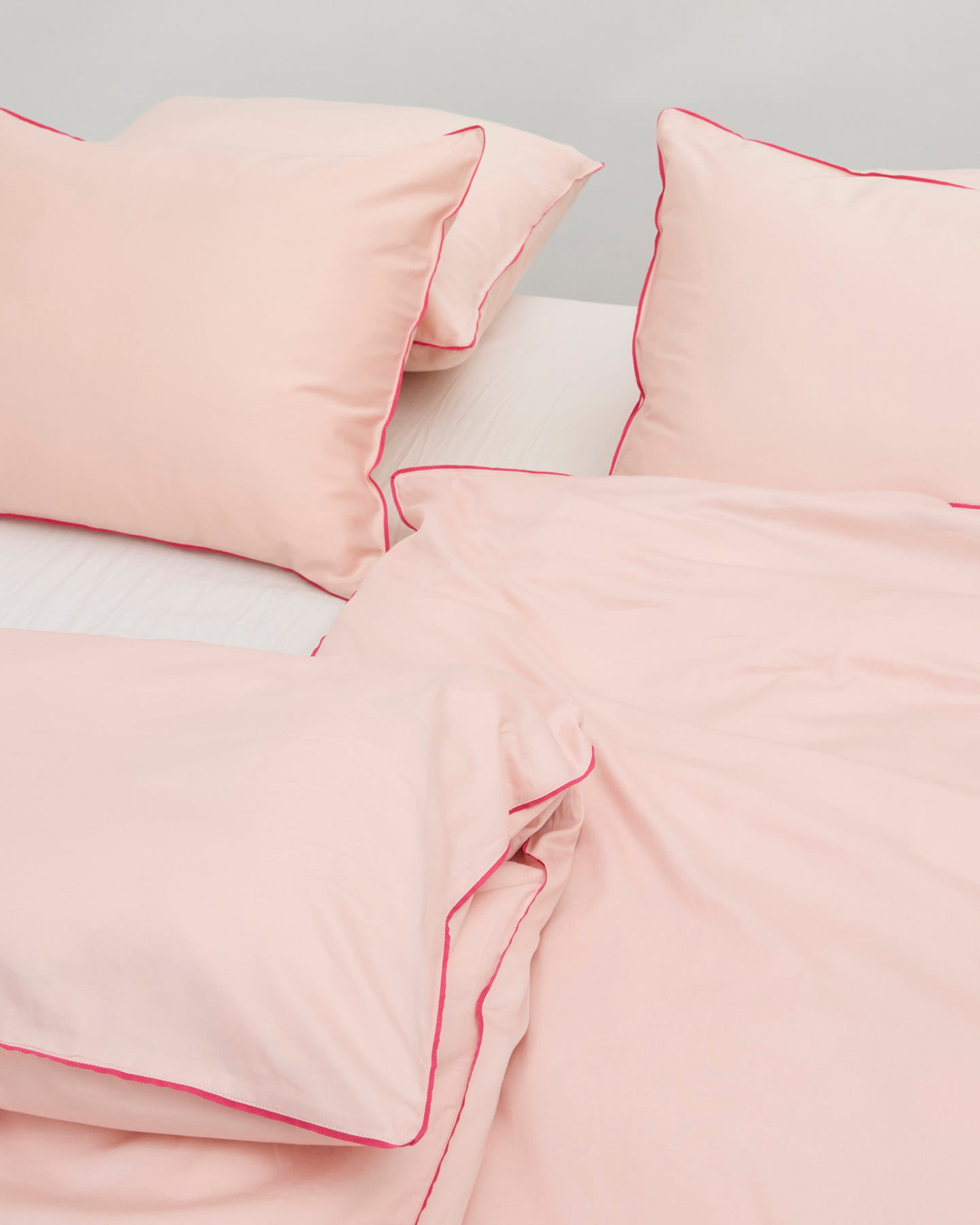 Duvet Cover Strimma - Cherry Blossom Pink