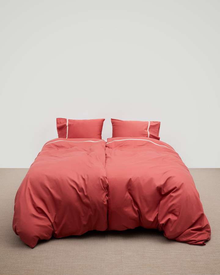 Duvet Cover Gatt - Indian Red in the group Bedding / at A L V A (1174)
