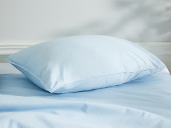 Pillowcase Nejd Percale - Ice Blue