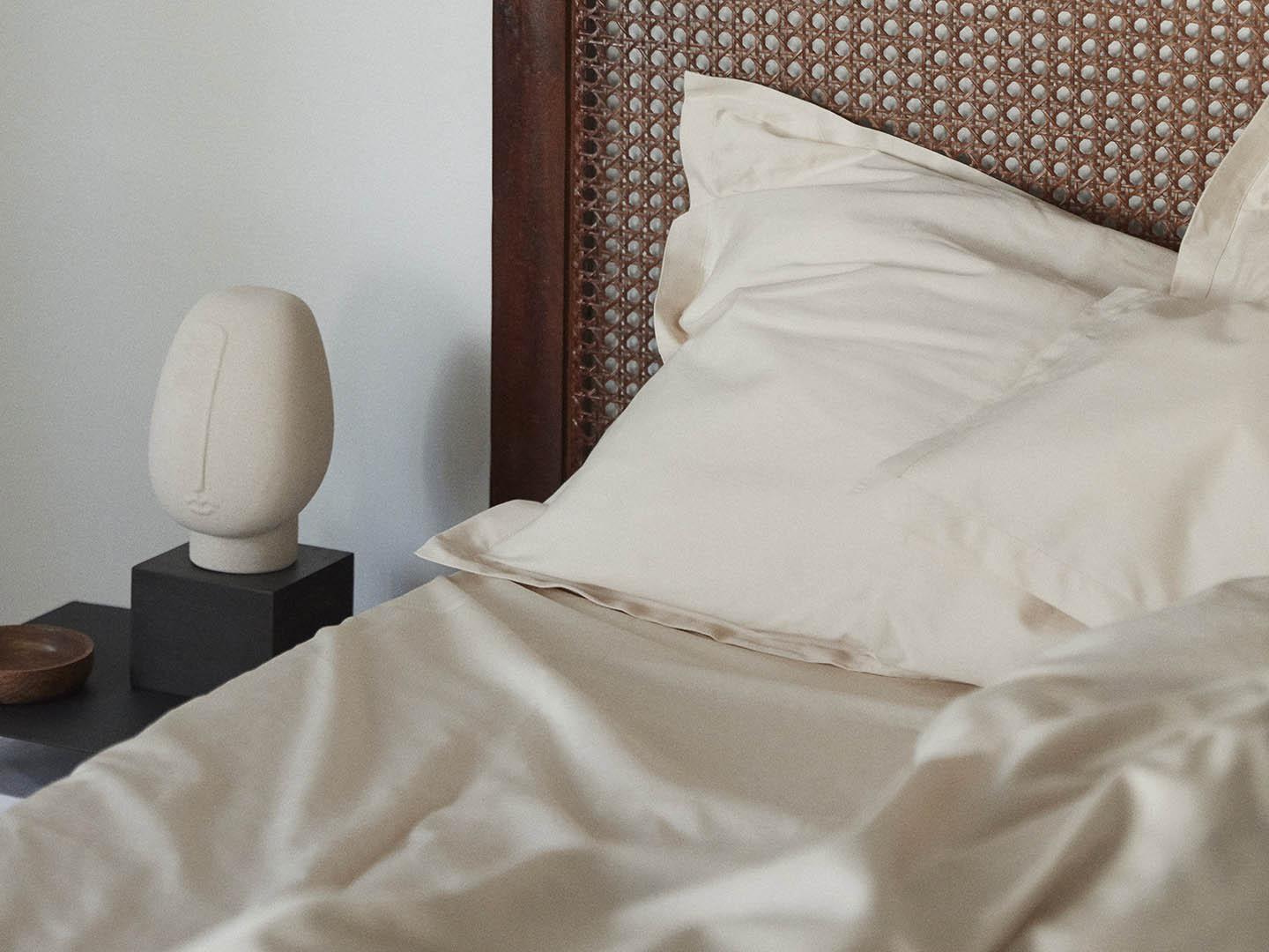 Fitted Sheet Lind - Raw Cotton