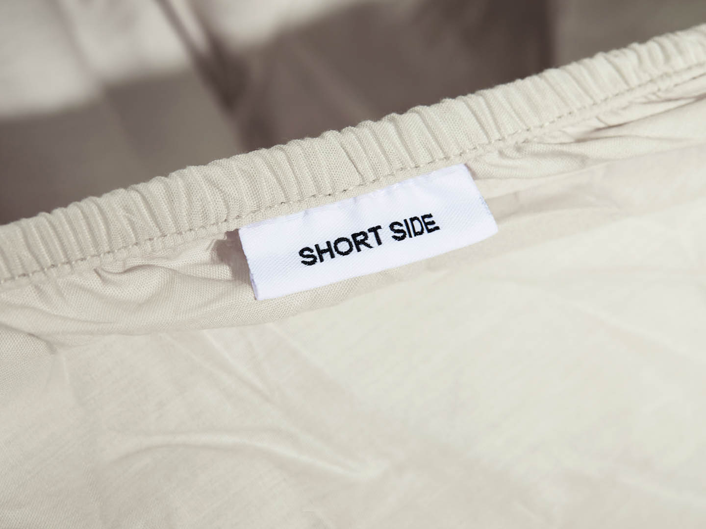 Fitted Sheet Lind - Raw Cotton