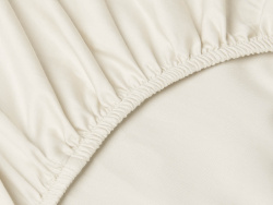 Fitted Sheet Lind - Raw Cotton