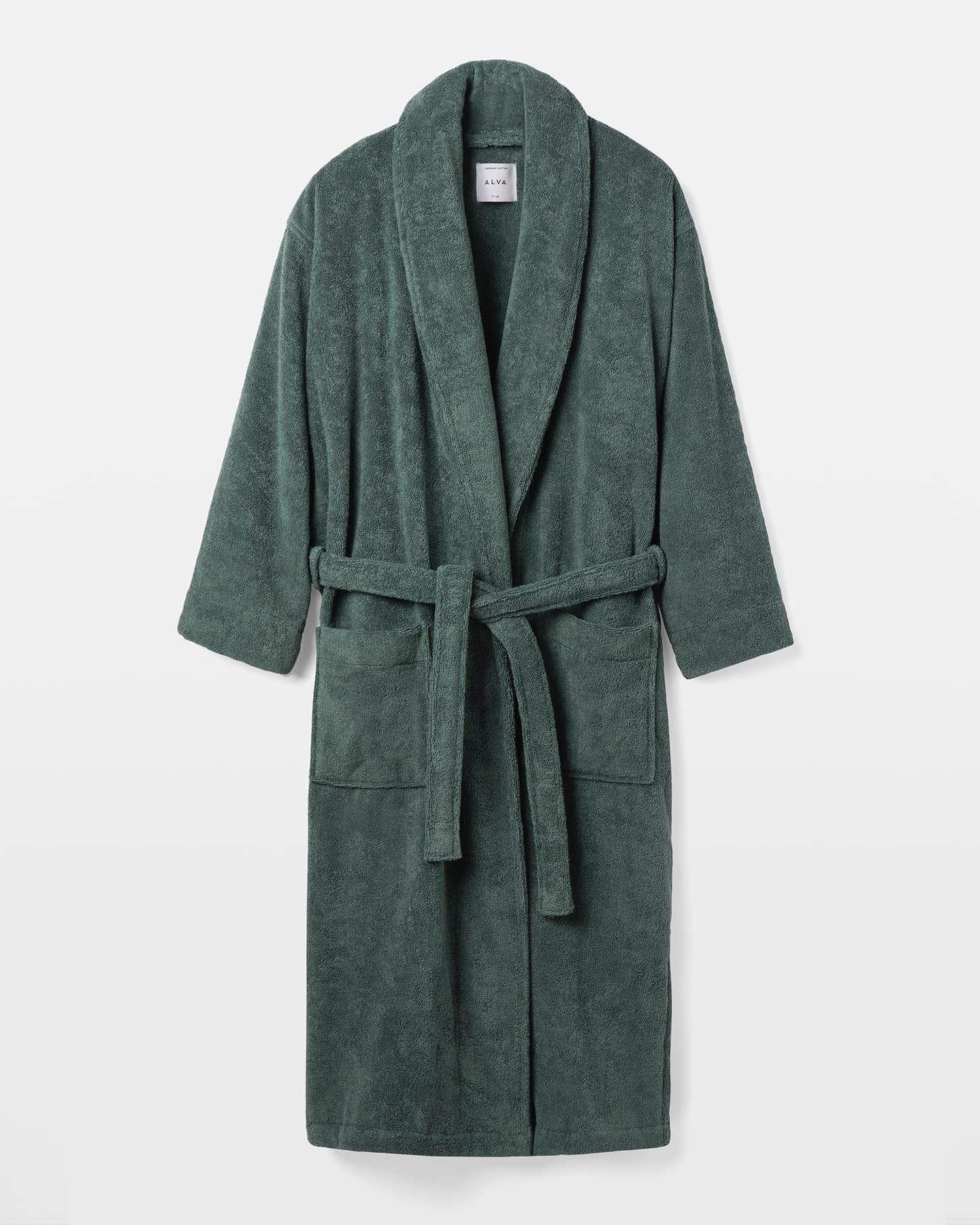 Bath Robe Essens - Washed Bottle Green