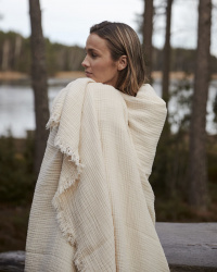 Blanket Vira - Raw Cotton Blanket Vira - Raw Cotton