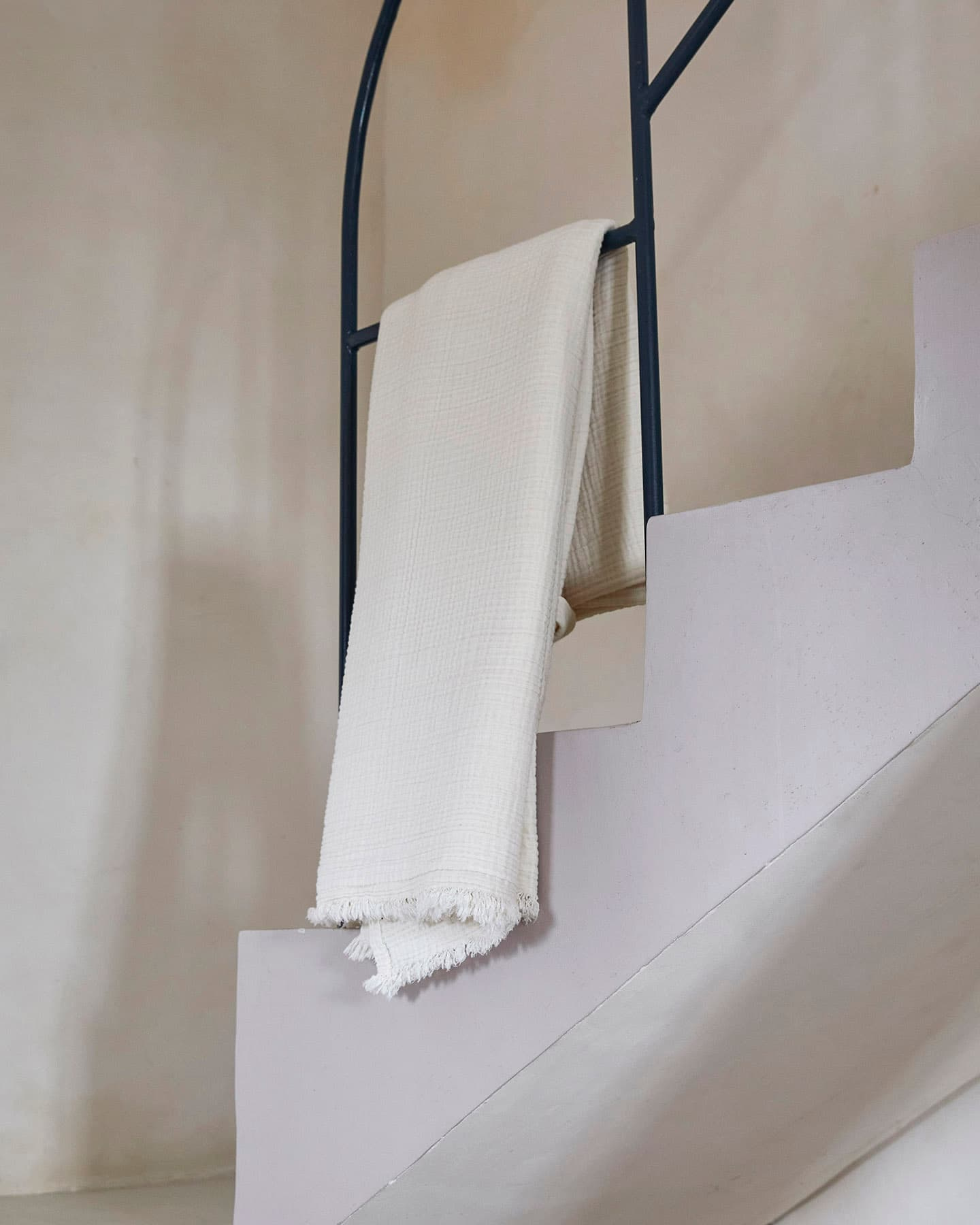 Blanket Vira - Raw Cotton