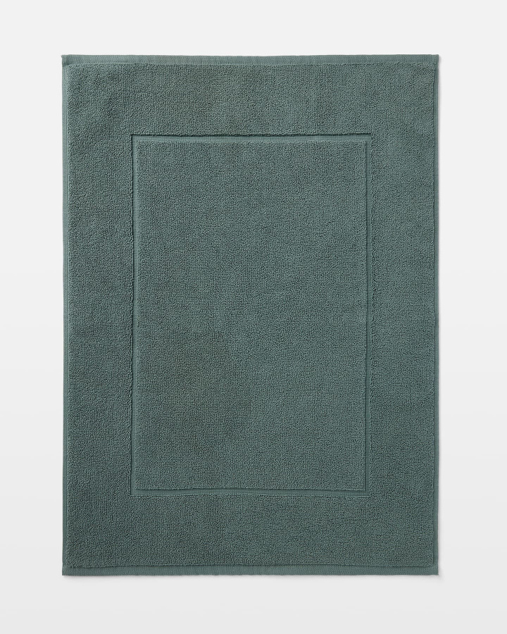 Bath Mat Essens - Washed Bottle Green in the group Bath / Bath Mats at A L V A (1206)