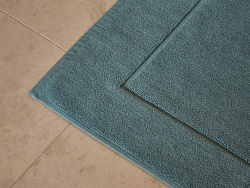 Bath Mat Essens - Washed Bottle Green  Bath Mat Essens - Washed Bottle Green
