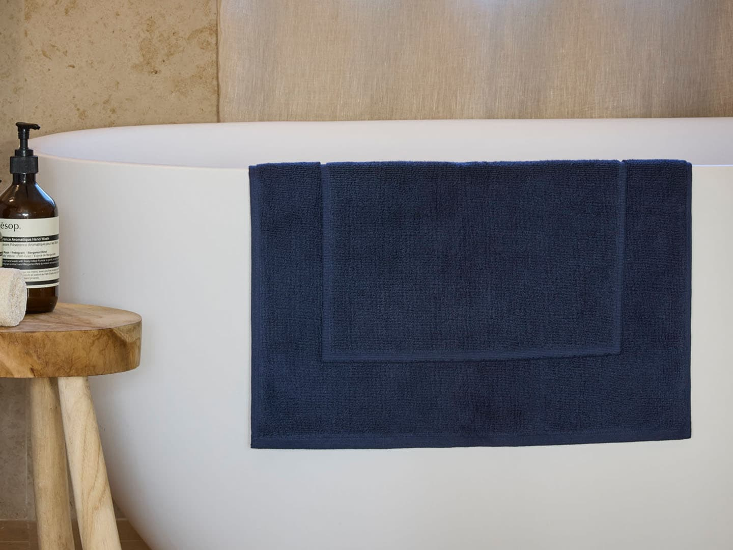 Bath Mat Essens - Midnight Blue