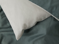 Pillowcase Tvenne - Washed Bottle Green / Misty Green Pillowcase Tvenne - Washed Bottle Green / Misty Green