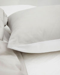 Pillowcase Tvenne - Concrete Grey / Cloud White Pillowcase Tvenne - Concrete Grey / Cloud White