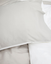 Pillowcase Tvenne - Concrete Grey / Cloud White Pillowcase Tvenne - Concrete Grey / Cloud White