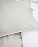 Pillowcase Tvenne - Concrete Grey / Cloud White