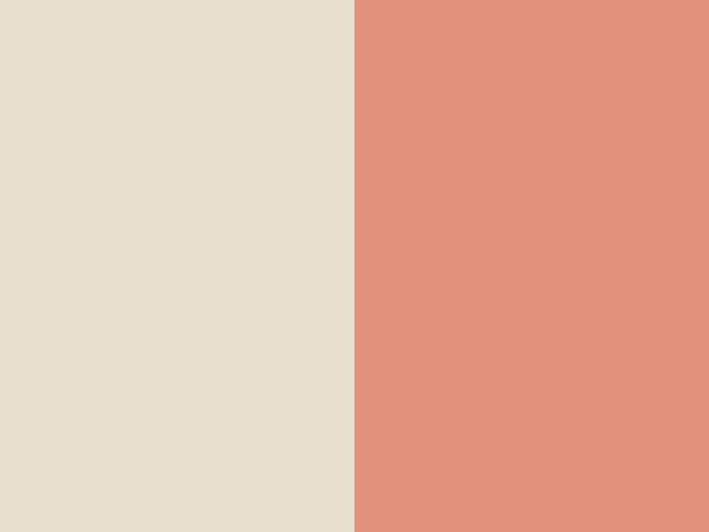 Beach Towel Vinda - Seashell Beige / Pink Terracotta