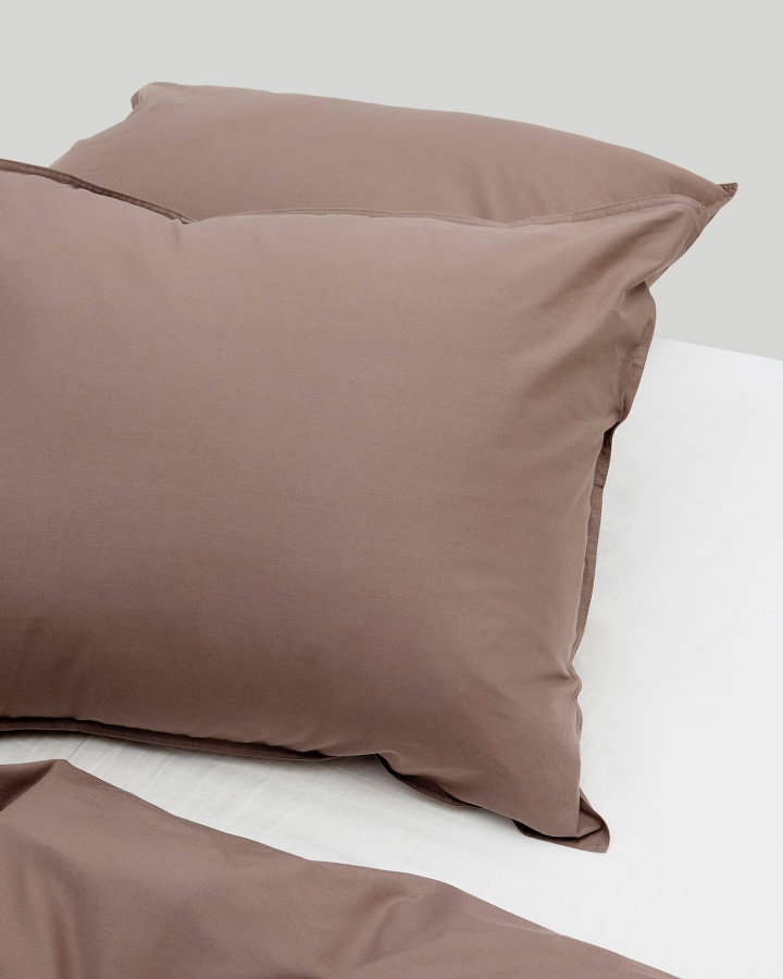 Pillowcase Nejd - Deep Taupe in the group Bedding / Pillowcases at A L V A (1227)