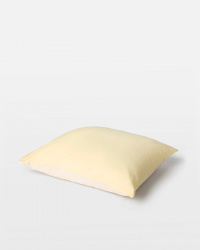 Pillowcase Tvenne - Lemonade Yellow / Raw Cotton Pillowcase Tvenne - Lemonade Yellow / Raw Cotton