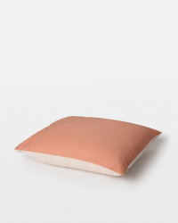 Pillowcase Tvenne - Pink Terracotta / Seashell Beige Pillowcase Tvenne - Pink Terracotta / Seashell Beige