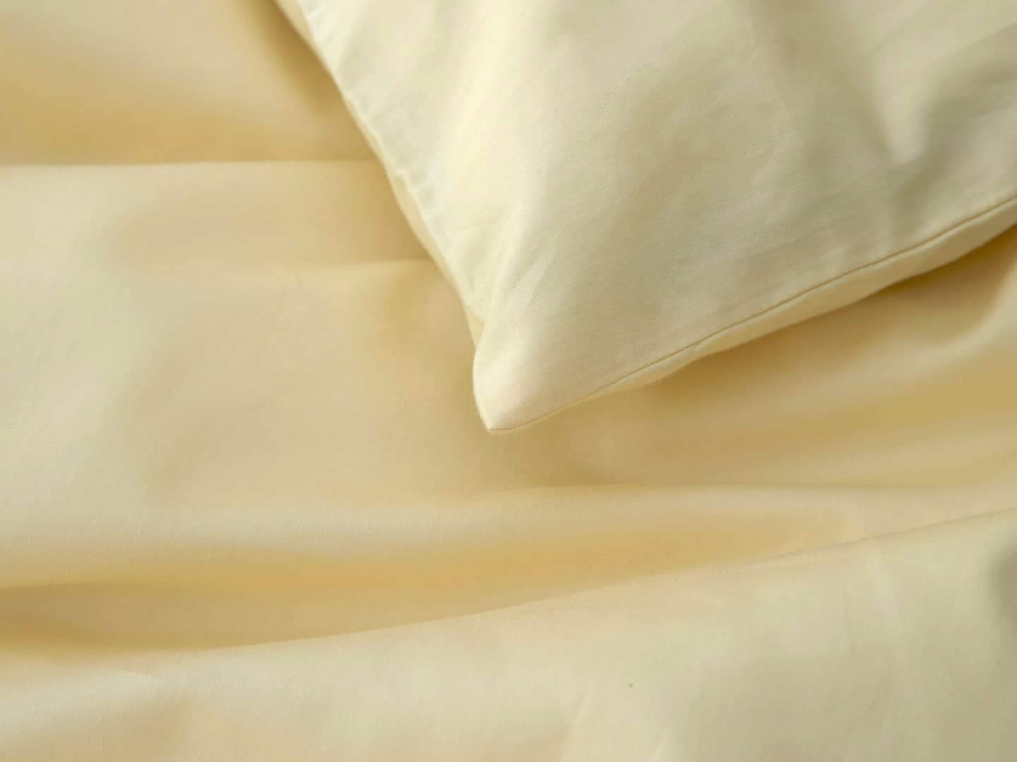 Fitted Sheet Lind - Lemonade Yellow