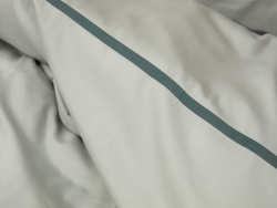 Fitted Sheet Lind - Misty Green Fitted Sheet Lind - Misty Green