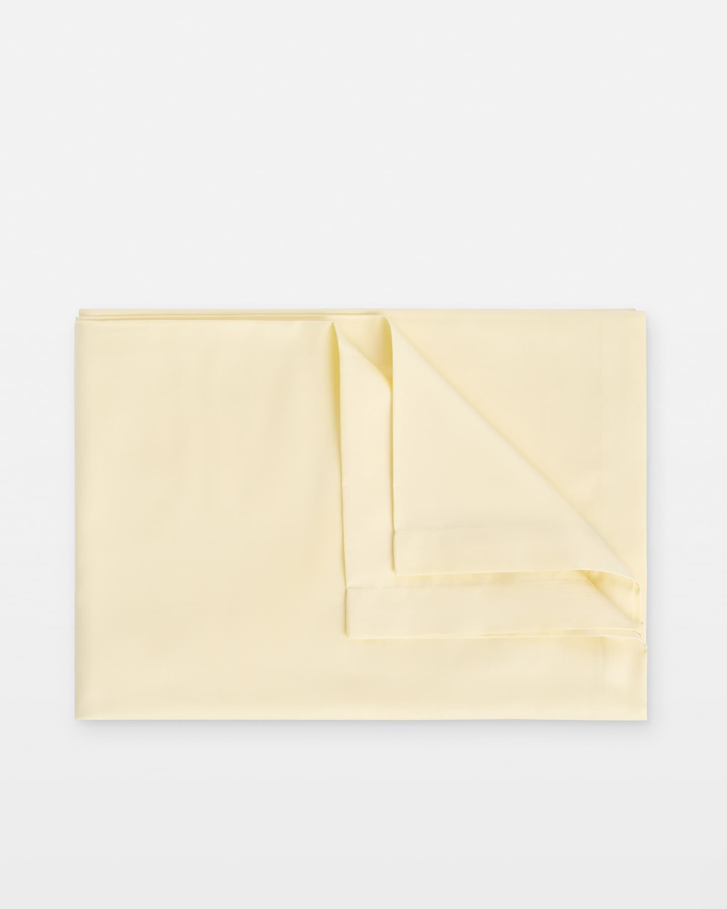Flat Sheet Lind - Lemonade Yellow