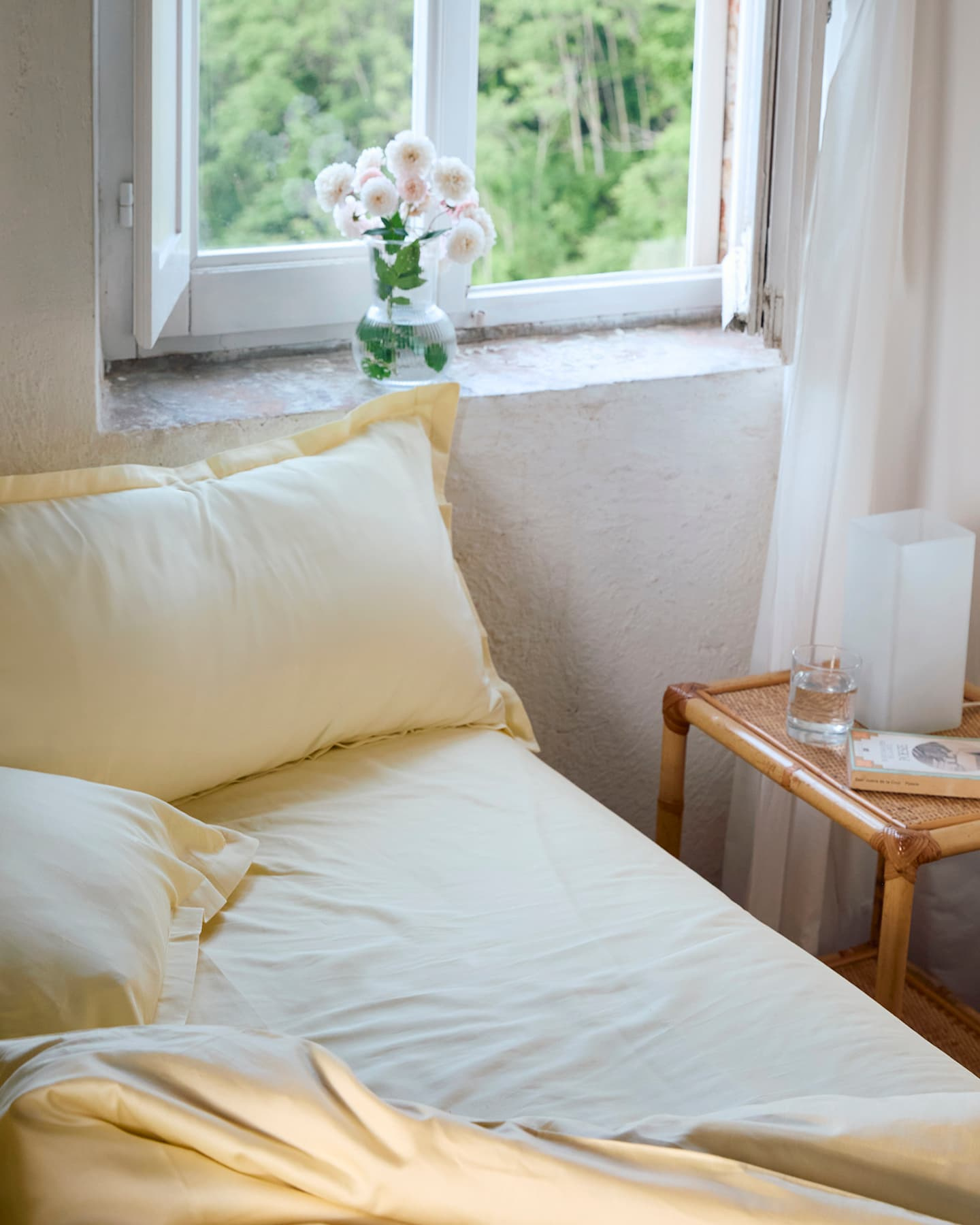 Flat Sheet Lind - Lemonade Yellow