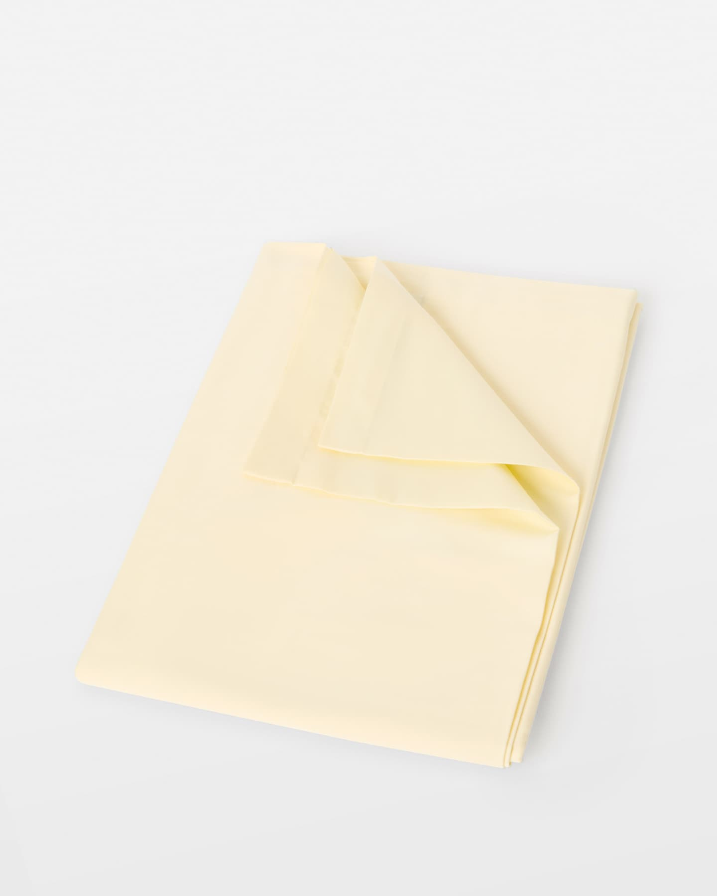 Flat Sheet Lind - Lemonade Yellow