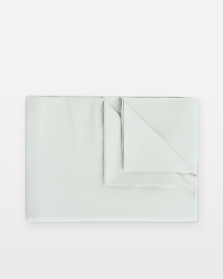 Flat Sheet Lind - Misty Green in the group Bedding / Flat Sheets at A L V A (1245)