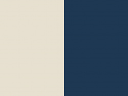 Beach Towel Vinda - Seashell Beige / Midnight Blue