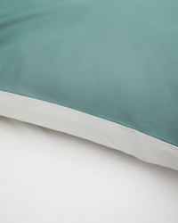 Duvet Cover Tvenne - Washed Bottle Green / Misty Green Duvet Cover Tvenne - Washed Bottle Green / Misty Green