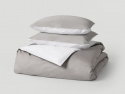Duvet Cover Tvenne - Concrete Grey / Cloud White