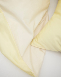 Duvet Cover Tvenne - Lemonade Yellow / Raw Cotton Duvet Cover Tvenne - Lemonade Yellow / Raw Cotton