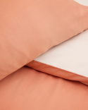 Duvet Cover Tvenne - Pink Terracotta / Seashell Beige