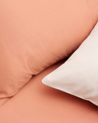 Duvet Cover Tvenne - Pink Terracotta / Seashell Beige Duvet Cover Tvenne - Pink Terracotta / Seashell Beige