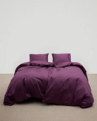 Duvet Cover Strimma - Autumn Plum Duvet Cover Strimma - Autumn Plum