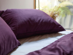 Pillowcase Strimma - Autumn Plum Pillowcase Strimma - Autumn Plum