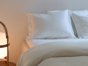 Fitted Sheet Nejd Percale - Cloud White