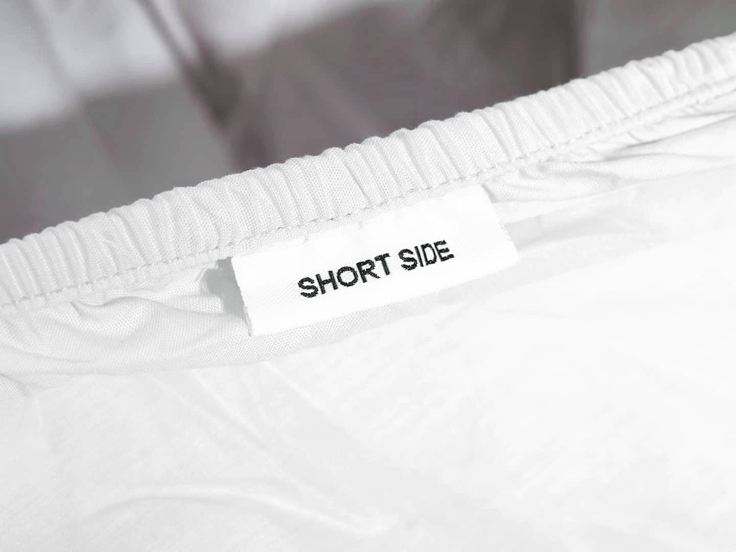 Fitted Sheet Nejd Percale - Cloud White