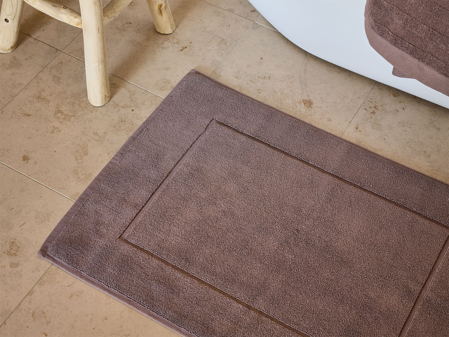 Bath Mat Essens - Deep Taupe