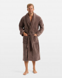 Bath Robe Vindel - Deep Taupe