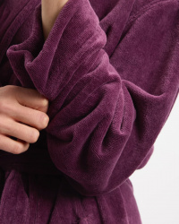 Bath Robe Vindel - Autumn Plum Bath Robe Vindel - Autumn Plum