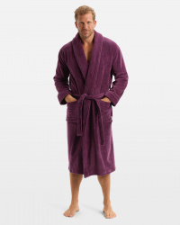 Bath Robe Vindel - Autumn Plum Bath Robe Vindel - Autumn Plum