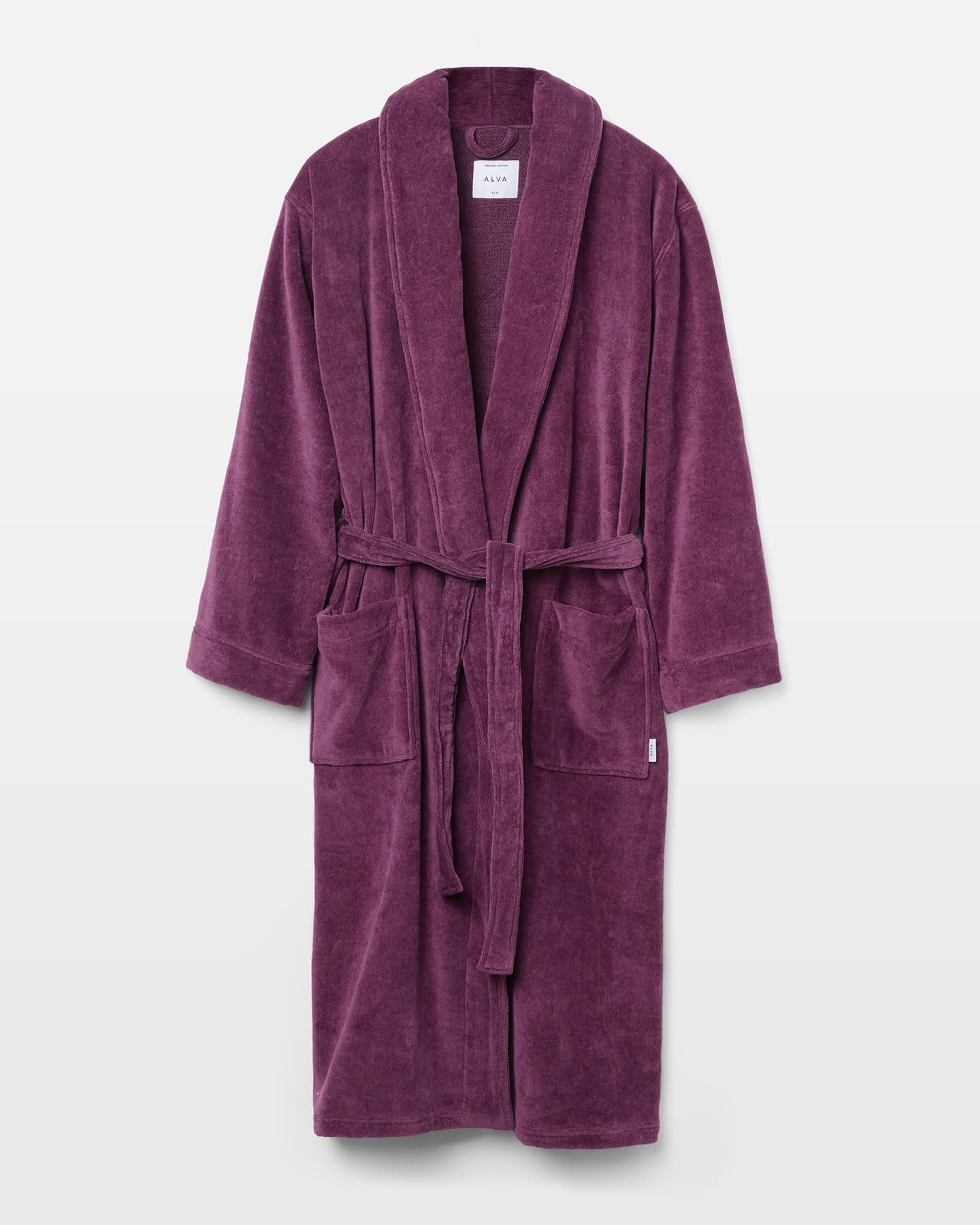 Bath Robe Vindel - Autumn Plum