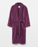 Bath Robe Vindel - Autumn Plum
