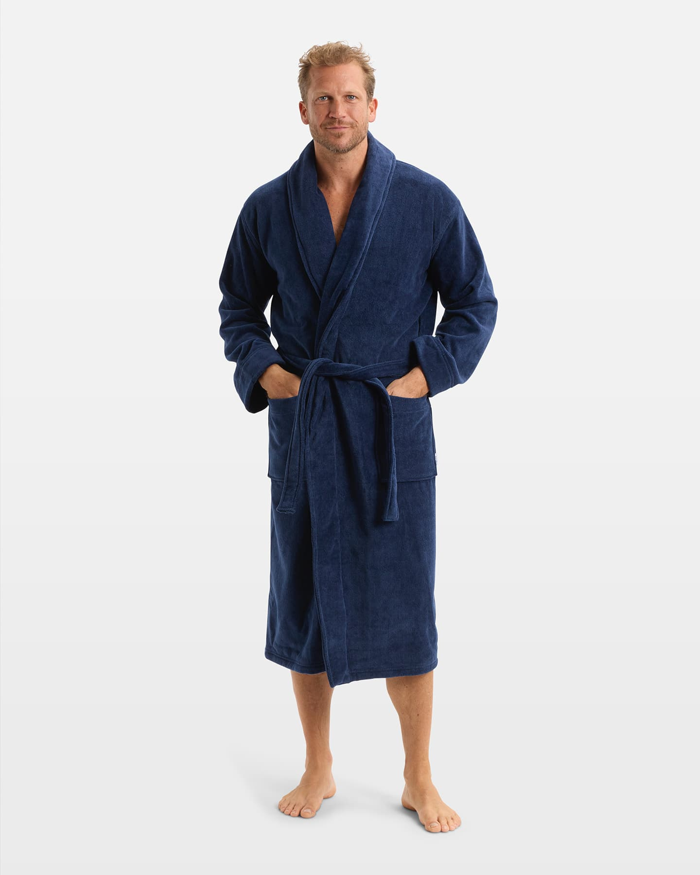 Bath Robe Vindel - Midnight Blue