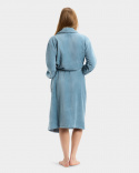 Bath Robe Vindel - North Sea Blue