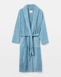 Bath Robe Vindel - North Sea Blue Bath Robe Vindel - North Sea Blue