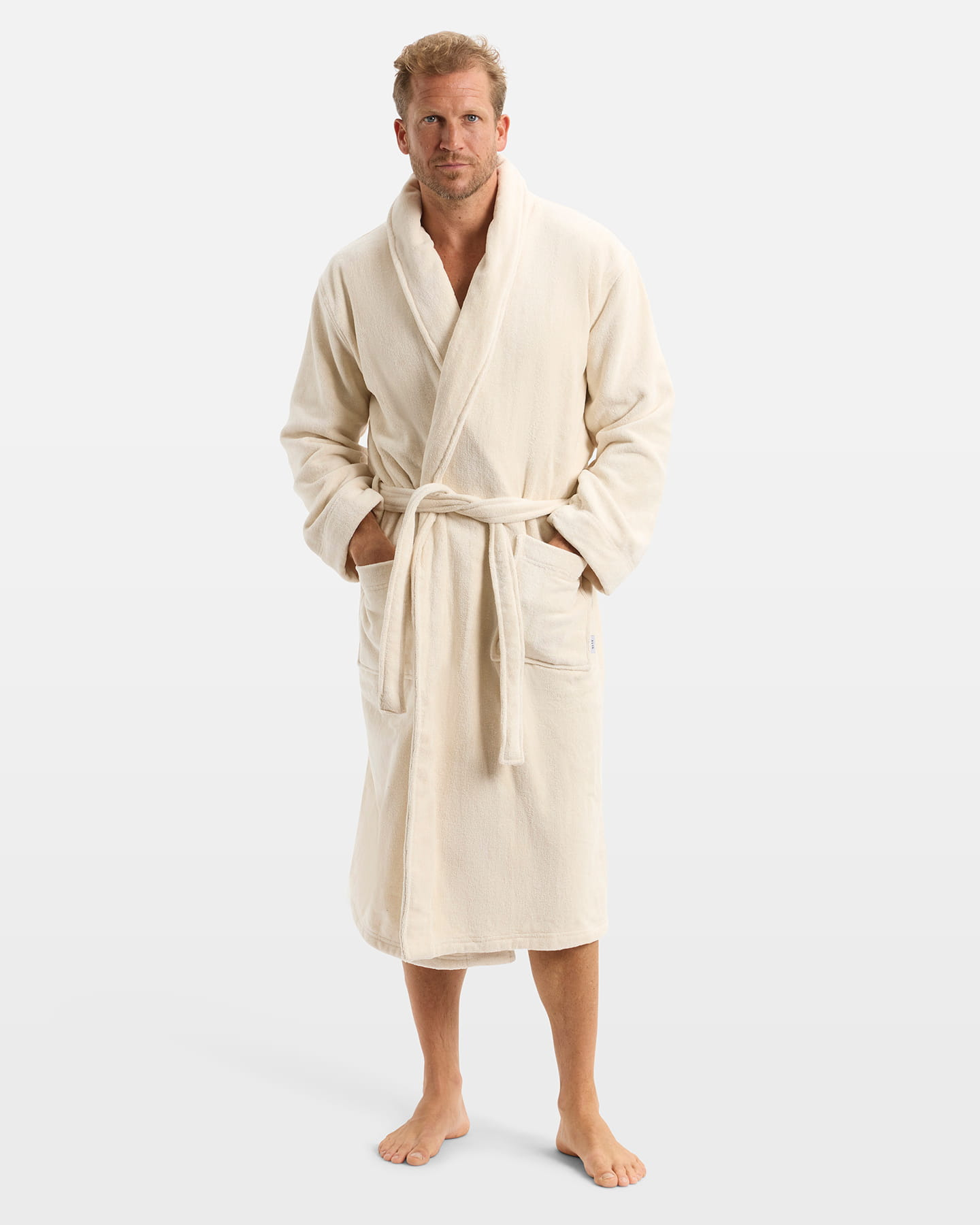 Bath Robe Vindel - Raw Cotton