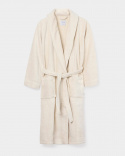 Bath Robe Vindel - Raw Cotton